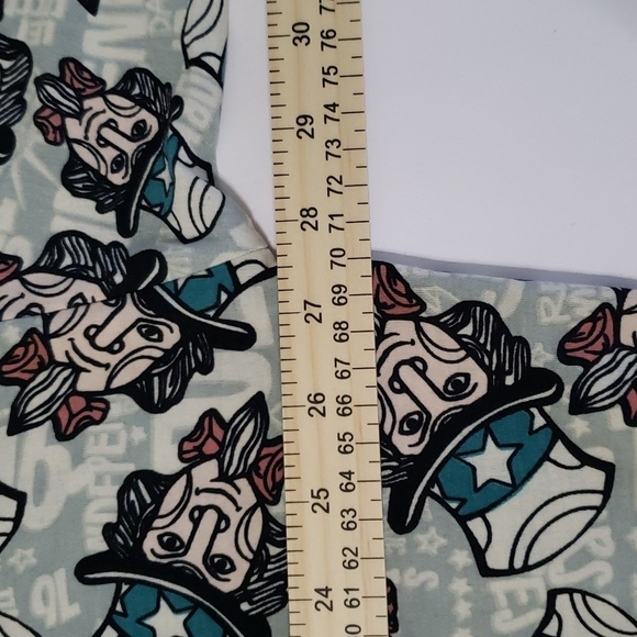 LuLaRoe Irma Shirt Women's XL Oversized Loose Fitting Long-Line 4th of July - Picture 8 of 12